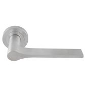VV5SC - Carlisle Brass Manital 'Vela' Lever on Round Rose - Satin Chrome