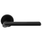 VX5BLK - Carlisle Brass Manital 'Vortex' Lever on Round Rose - Matt Black