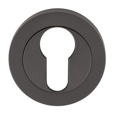 Click Here To Enlarge This Photo Of EUL001ANT - Carlisle Brass Euro Profile Escutcheon Anthracite