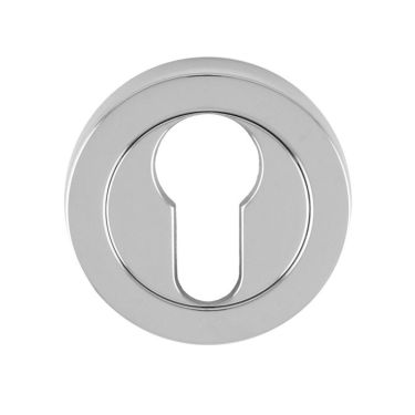 Click Here To Enlarge This Photo Of EUL001CP - Carlisle Brass Euro Profile Escutcheon Polished Chrome