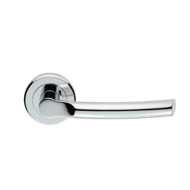 Click Here To Enlarge This Photo Of ZIN3111PC - Carlisle Brass Serozzetta 'Nelson' Lever on Round Rose Polished Chrome