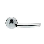 ZIN3111PC - Carlisle Brass Serozzetta 'Nelson' Lever on Round Rose Polished Chrome