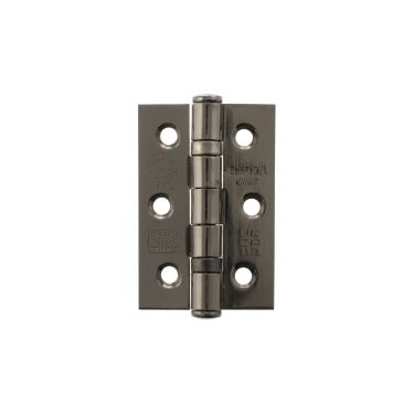 Click Here To Enlarge This Photo Of Atlantic - A2H322BN Grade 7 CE Fire Rated Ball Bearing Hinges 3" x 2" x 2mm - Black Nickel