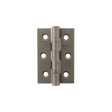 Click Here To Enlarge This Photo Of Atlantic - A2H322DS Grade 7 CE Fire Rated Ball Bearing Hinges 3" x 2" x 2mm - Distressed Silver