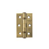 Atlantic - A2H322MAB Grade 7 CE Fire Rated Ball Bearing Hinges 3" x 2" x 2mm - Matt Antique Brass