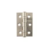 Atlantic - A2H322PN Grade 7 CE Fire Rated Ball Bearing Hinges 3" x 2" x 2mm - Polished Nickel