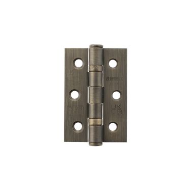 Click Here To Enlarge This Photo Of Atlantic - A2H322UB Grade 7 CE Fire Rated Ball Bearing Hinges 3" x 2" x 2mm - Urban Bronze