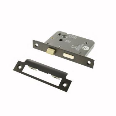 Click Here To Enlarge This Photo Of Atlantic - ALKBATH3UDB Mortice Bathroom Lock [CE] 3" - Urban Dark Bronze