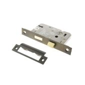 Atlantic - ALKSASH3LK3UDB 3 Lever Key Mortice Sashlock [CE] 3" - Urban Dark Bronze