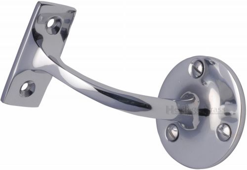 Click Here To Enlarge This Photo Of V1030 64-PC Heritage Brass Handrail Bracket 2 ½" Polished Chrome Finish
