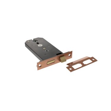 Click Here To Enlarge This Photo Of Atlantic - ALKHZBUSC 6" Horizontal Mortice Bathroom Lock - Urban Satin Copper
