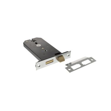 Click Here To Enlarge This Photo Of Atlantic - ALKHZBSC 6" Horizontal Mortice Bathroom Lock - Satin Chrome