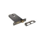 Atlantic - ALKHZBDS 6" Horizontal Mortice Bathroom Lock - Distressed Silver