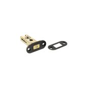 Atlantic - ADBRCE25UB Fire Rated CE Tubular Mortice Deadbolt (Radius) 2.5" - Urban Bronze