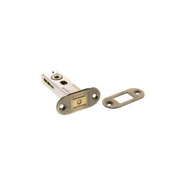 Click Here To Enlarge This Photo Of Atlantic - ADBRCE3MAB Fire Rated CE Tubular Mortice Deadbolt (Radius) 3" - Matt Antique Brass