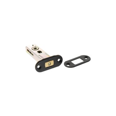 Click Here To Enlarge This Photo Of Atlantic - ADBRCE3MB Fire Rated CE Tubular Mortice Heavy Duty Deadbolt (Radius) 3" - Matt Black