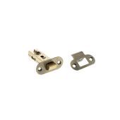Atlantic - ALRCE25AB Fire Rated CE Tubular Mortice Latch (Radius) 2.5" - Antique Brass