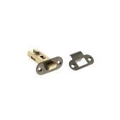 Atlantic - ALRCE25BN Fire Rated CE Tubular Mortice Latch (Radius) 2.5" - Black Nickel