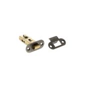 Atlantic - ALRCE25DS Fire Rated CE Tubular Mortice Latch (Radius) 2.5" - Distressed Silver