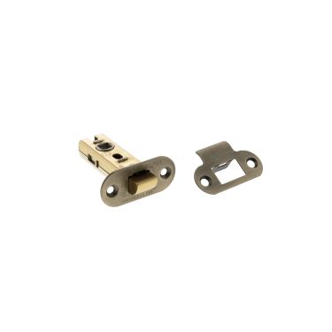 Click Here To Enlarge This Photo Of Atlantic - ALRCE25MAB Fire Rated CE Tubular Mortice Latch (Radius) 2.5" - Matt Antique Brass