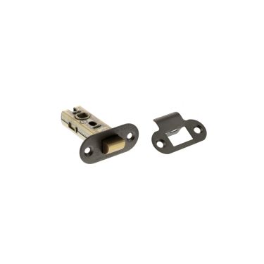 Click Here To Enlarge This Photo Of Atlantic - ALRCE25MBN Fire Rated CE Tubular Mortice Latch (Radius) 2.5" - Matt Gun Metal