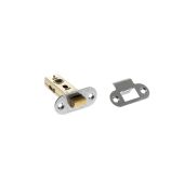 Atlantic - ALRCE25PC Fire Rated CE Tubular Mortice Latch (Radius) 2.5" - Polished Chrome