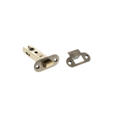 Click Here To Enlarge This Photo Of Atlantic - ALRCE3AB Fire Rated CE Tubular Mortice Latch (Radius) 3" - Antique Brass