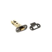 Atlantic - ALRCE3DS Fire Rated CE Tubular Mortice Latch (Radius) 3" - Distressed Silver