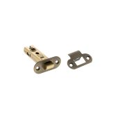 Atlantic - ALRCE3MAB Fire Rated CE Tubular Mortice Latch (Radius) 3" - Matt Antique Brass