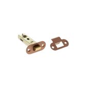 Atlantic - ALRCE3USC Fire Rated CE Tubular Mortice Latch (Radius) 3" - Urban Satin Copper