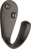 V1040-MB Heritage Brass Single Robe Hook Matt Bronze Finish