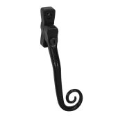 Curly Tail Lockable Window Espag Handle, Right Hand, Textured Black Finish (CO8477-RH-TMB)