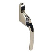 MK2 Connoisseur Offset Right Hand Locking Window Espagnolette Handle, 40mm Spindle, Hardex Gold Finish (CS168L-RH-HG)