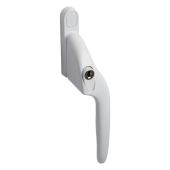 EH10L Right Hand Locking Cranked Espagnolette Window Handle - White (EH10L-RH-WH)