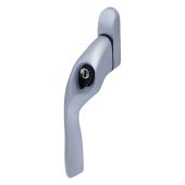 Kuhlen™ Left Hand Locking Cranked Espagnolette Window Handle - Satin Chrome (EH20L-LH-SC)