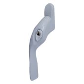 Kuhlen™ Left Hand Locking Cranked Espagnolette Window Handle - White (EH20L-LH-WH)