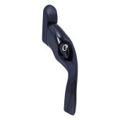 Kuhlen™ Right Hand Locking Cranked Espagnolette Window Handle - Black (EH20L-RH-BK)