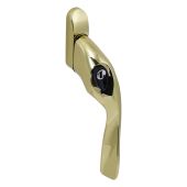 Kuhlen™ Right Hand Locking Cranked Espagnolette Window Handle - Polished Chrome (EH20L-RH-CP)