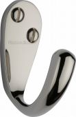 V1040-PNF Heritage Brass Single Robe Hook Polished Nickel Finish