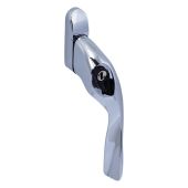 Kuhlen™ Right Hand Locking Cranked Espagnolette Window Handle - Polished Brass (EH20L-RH-PB)