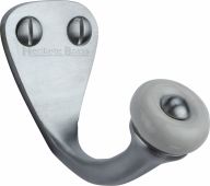 V1044-SC Heritage Brass Single Robe Hook Satin Chrome Finish