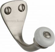 V1044-SN Heritage Brass Single Robe Hook Satin Nickel Finish