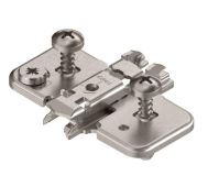 174H7100E BLUM CLIP 0mm Cruciform Steel Cam Adjustable Mounting Plate Expando