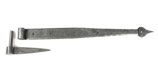 46382 From the Anvil Pewter 24" Band & Spike Hinge (Pair)