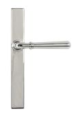 46405 From the Anvil Polished Marine SS (316) Newbury Slimline Lever Espag. Latch Set - 212mm Screw Centres