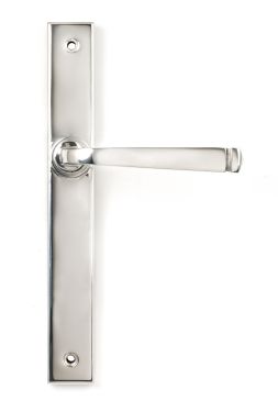 Click Here To Enlarge This Photo Of 46408 From the Anvil Polished Marine SS (316) Avon Slimline Lever Espag. Latch Set - 212mm Screw Centres