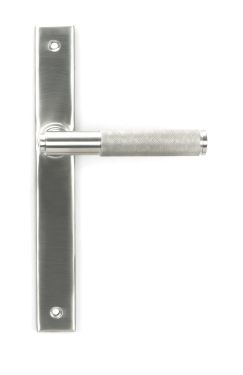 Click Here To Enlarge This Photo Of 46409 From the Anvil Satin Marine SS (316) Brompton Slimline Lever Espag. Latch Set - 212mm Screw Centres