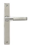 46410 From the Anvil Polished Marine SS (316) Brompton Slimline Lever Espag. Latch Set - 212mm Screw Centres