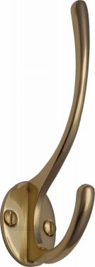 Click Here To Enlarge This Photo Of V1050-PB Heritage Brass Hat & Coat Hook Polished Brass Finish
