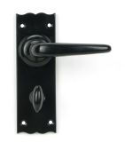 46569 From the Anvil Black Oak Lever Bathroom Set